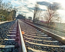 Eisenbahnschienen Wöbbel